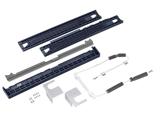 Samsung SKK9ALD Bespoke Heat Pump Stacking And Multicontrol™ Combo Kit In Brushed Navy