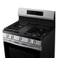 Samsung NX60A6311SS 6.0 Cu. Ft. Smart Freestanding Gas Range With 18K Btu Dual Power Burner & Self Clean In Stainless Steel