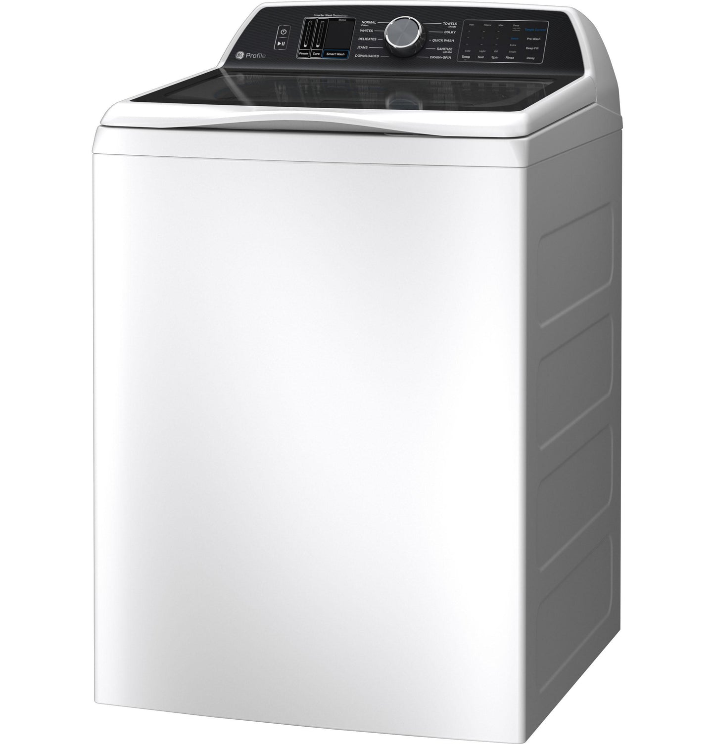 Ge Appliances PTW700BSTWS Ge Profile&#8482; 5.4 Cu. Ft. Capacity Washer With Smarter Wash Technology And Flexdispense&#8482;