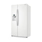 Samsung RS22HDHPNWW 22 Cu. Ft. Counter Depth Side-By-Side Refrigerator In White
