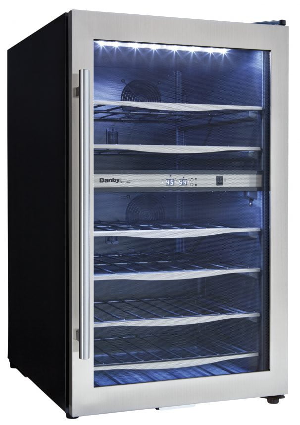 Danby DWC040A3BSSDD Danby Designer 38 Bottle Wine Cooler