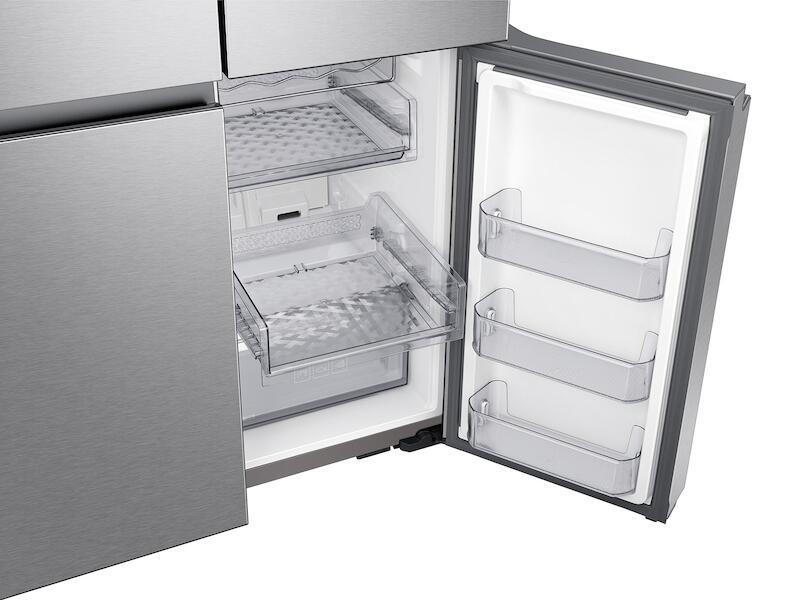 Samsung RF23A9771SR 23 Cu. Ft. Smart Counter Depth 4-Door Flex™ Refrigerator With Family Hub™ And Beverage Center In Stainless Steel