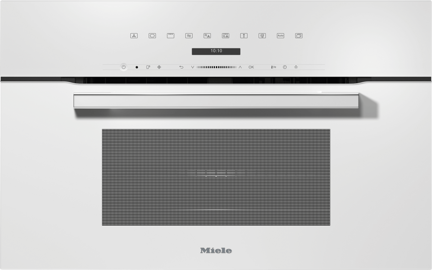 Miele H7270BM WHITE   30" Compact Speed Oven In A Perfectly Combinable Design With Automatic Programs And Combi Modes.