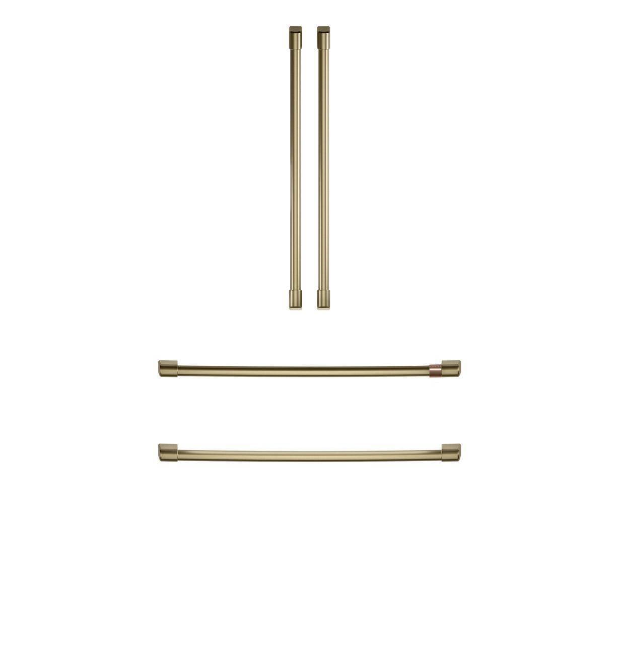 Cafe CXQB4H4PNCG Café™ Refrigeration Handle Kit - Brushed Brass