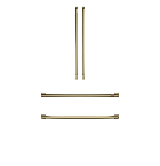 Cafe CXQB4H4PNCG Café™ Refrigeration Handle Kit - Brushed Brass