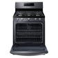 Samsung NX58T7511SG 5.8 Cu. Ft. Freestanding Gas Range With Air Fry And Convection In Black Stainless Steel