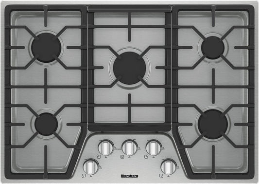 Blomberg Appliances CTG30500SS 30" Gas Cooktop, 5 Burner