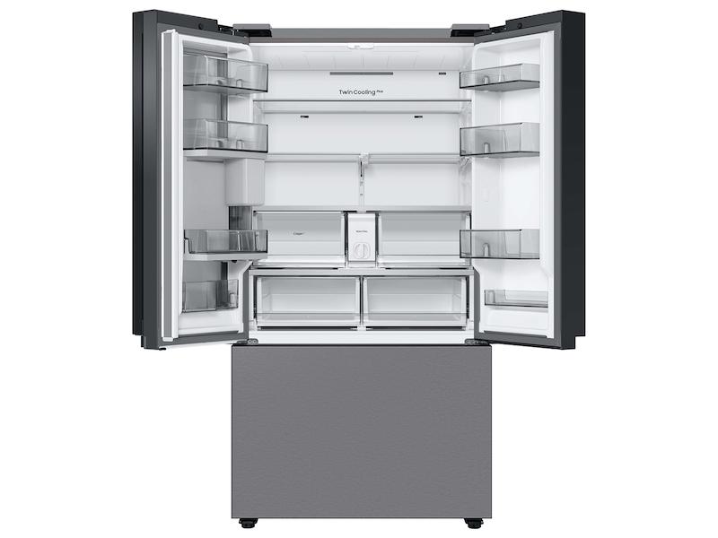 Samsung RF30BB6600QLAA Bespoke 3-Door French Door Refrigerator (30 Cu. Ft.) With Beverage Center&#8482; In Stainless Steel