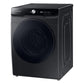 Samsung WF50A8600AV 5.0 Cu. Ft. Extra-Large Capacity Smart Dial Front Load Washer With Cleanguard™ In Brushed Black