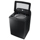 Samsung WA50R5200AV 5.0 Cu. Ft. Capacity Top Load Washer With Active Waterjet In Brushed Black
