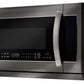 Lg LMHM2237BD Lg Black Stainless Steel Series 2.2 Cu.Ft. Over-The-Range Microwave Oven