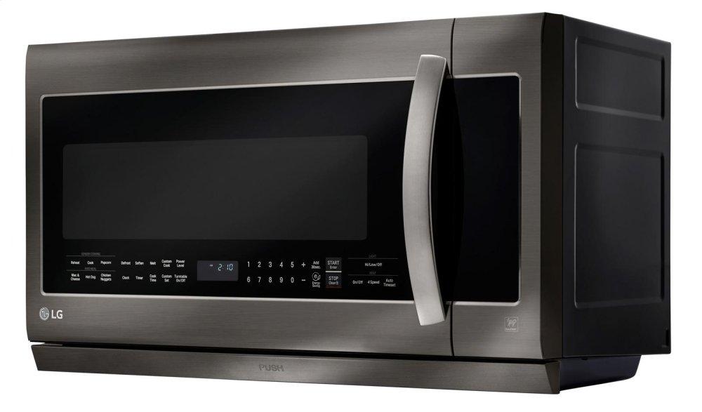 Lg LMHM2237BD Lg Black Stainless Steel Series 2.2 Cu.Ft. Over-The-Range Microwave Oven