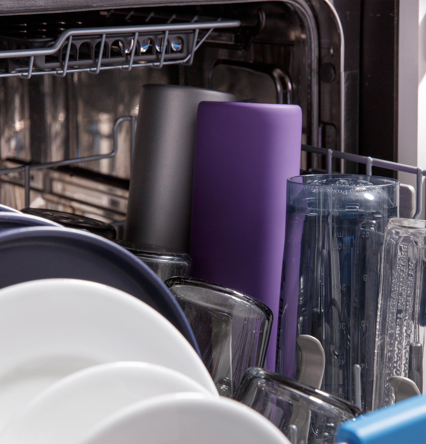 Ge Appliances PDT715SYVFS Ge Profile&#8482; Fingerprint Resistant Top Control With Stainless Steel Interior Dishwasher With Microban&#8482; Antimicrobial Protection With Sanitize Cycle