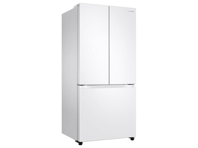 Samsung RF18A5101WW 18 Cu. Ft. Smart Counter Depth 3-Door French Door Refrigerator In White