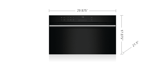 Wolf CSO30CMBTH 30" M Series Contemporary Convection Steam Oven
