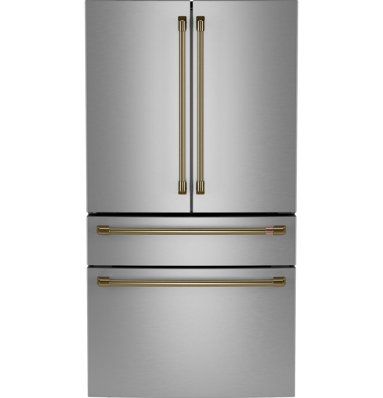 Cafe CGE29DP2TS1 Café&#8482; Energy Star® 28.7 Cu. Ft. Smart 4-Door French-Door Refrigerator With Dual-Dispense Autofill Pitcher