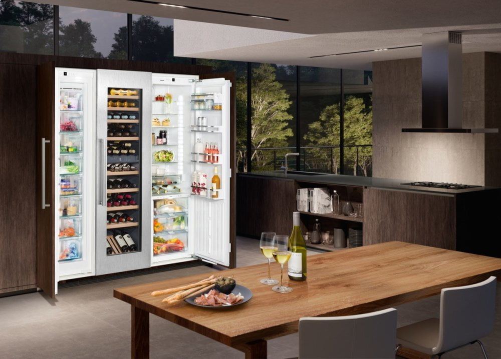 Liebherr HW8000 24" Built-In Multi-Temperature Wine Cabinet