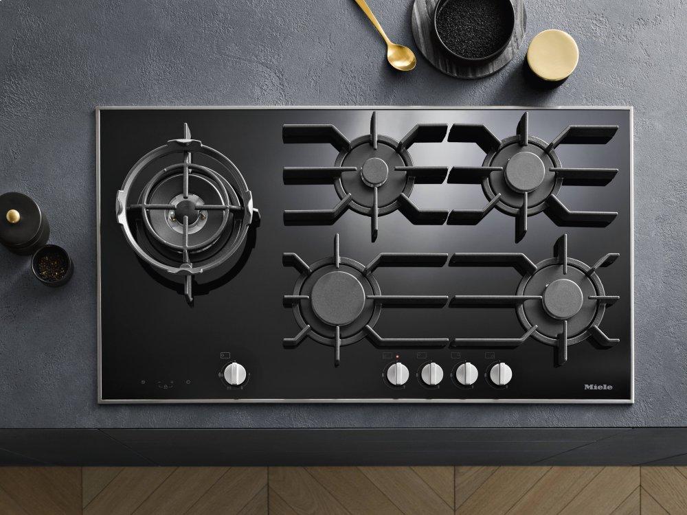 Miele KM3054GSTAINLESSSTEEL Km 3054 G - Gas Cooktop With Electronic Functions For Maximum Safety And User Convenience.