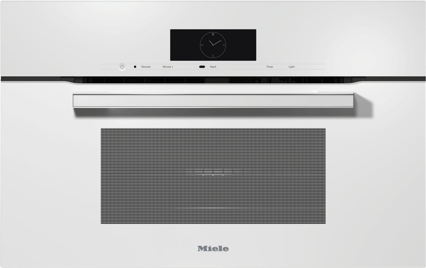 Miele H7870BM WHITE   30" Compact Speed Oven In A Perfectly Combinable Design With Automatic Programs And Roast Probe.