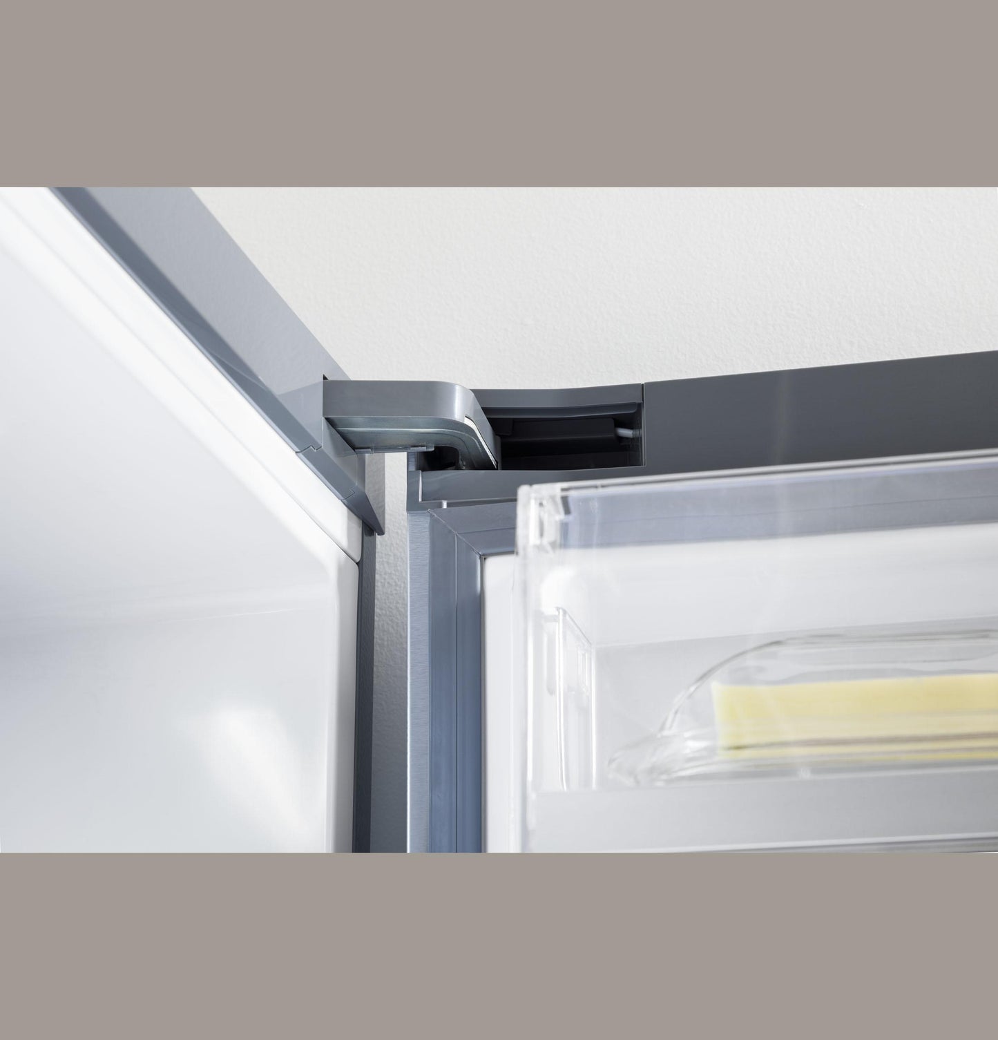 Ge Appliances GBE17HYRFS Ge® Energy Star® 17.7 Cu. Ft. Counter-Depth Bottom-Freezer Refrigerator