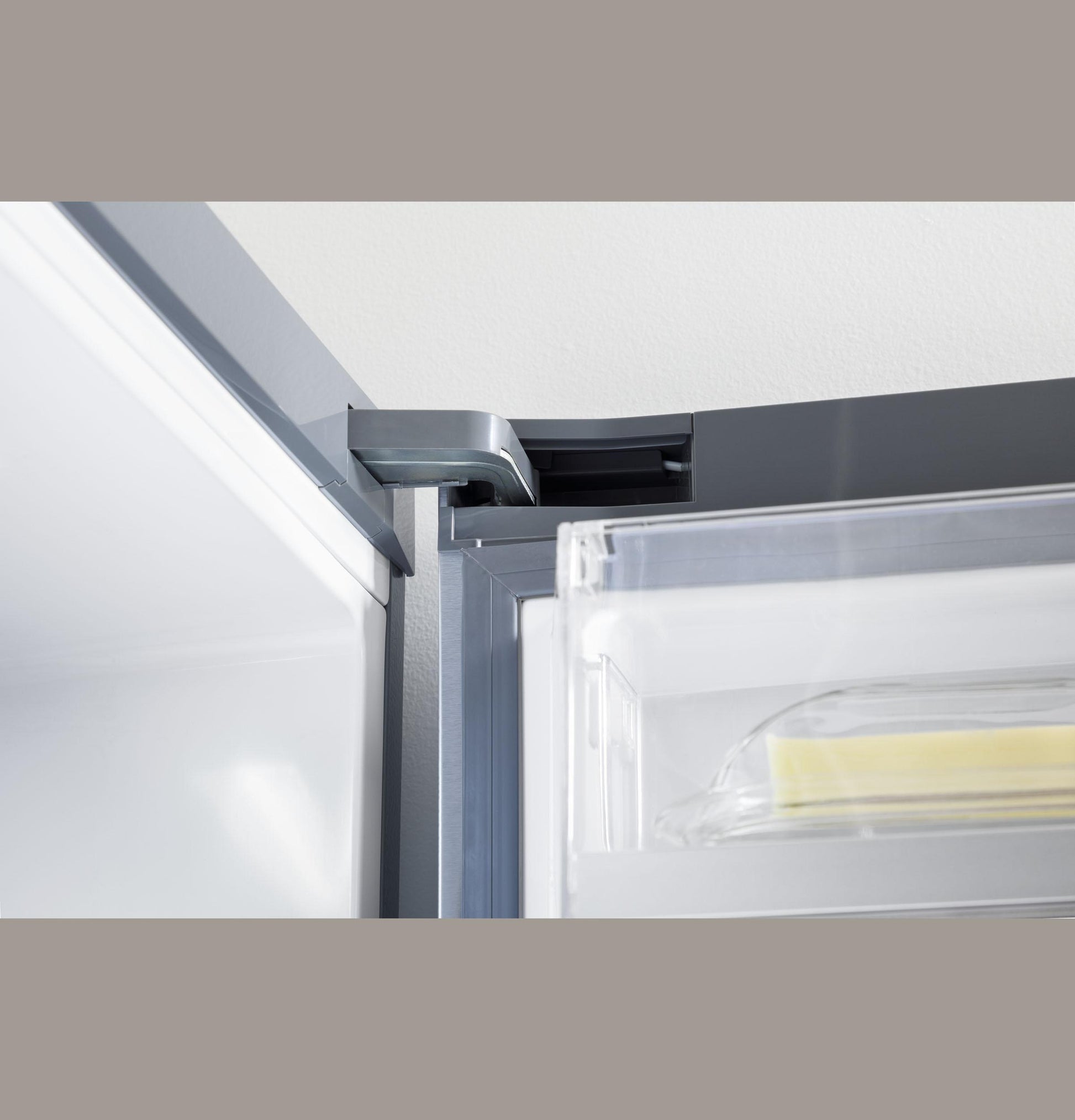 Ge Appliances GBE17HYRFS Ge® Energy Star® 17.7 Cu. Ft. Counter-Depth Bottom-Freezer Refrigerator