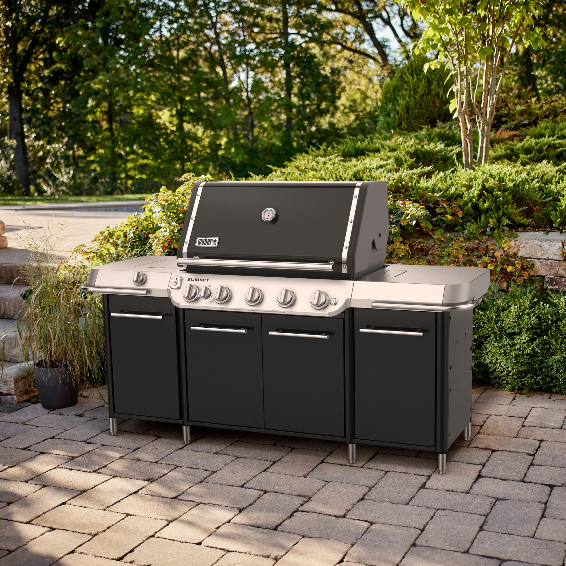 Weber 1500090 Summit® Gc38 E Grill Center (Natural Gas) - Black