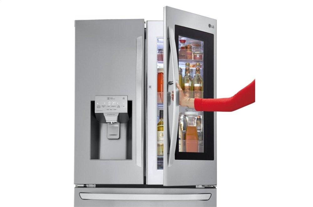Lg LFXC22596S 22 Cu. Ft. Smart Wi-Fi Enabled Instaview&#8482; Door-In-Door® Counter-Depth Refrigerator
