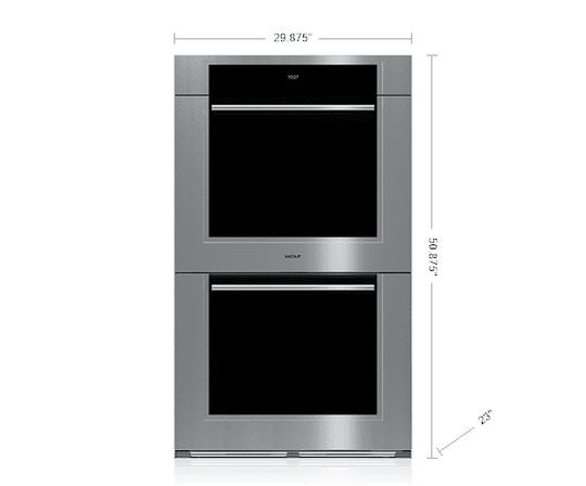 Wolf DO30TMSTH 30" M Series Transitional Built-In Double Oven
