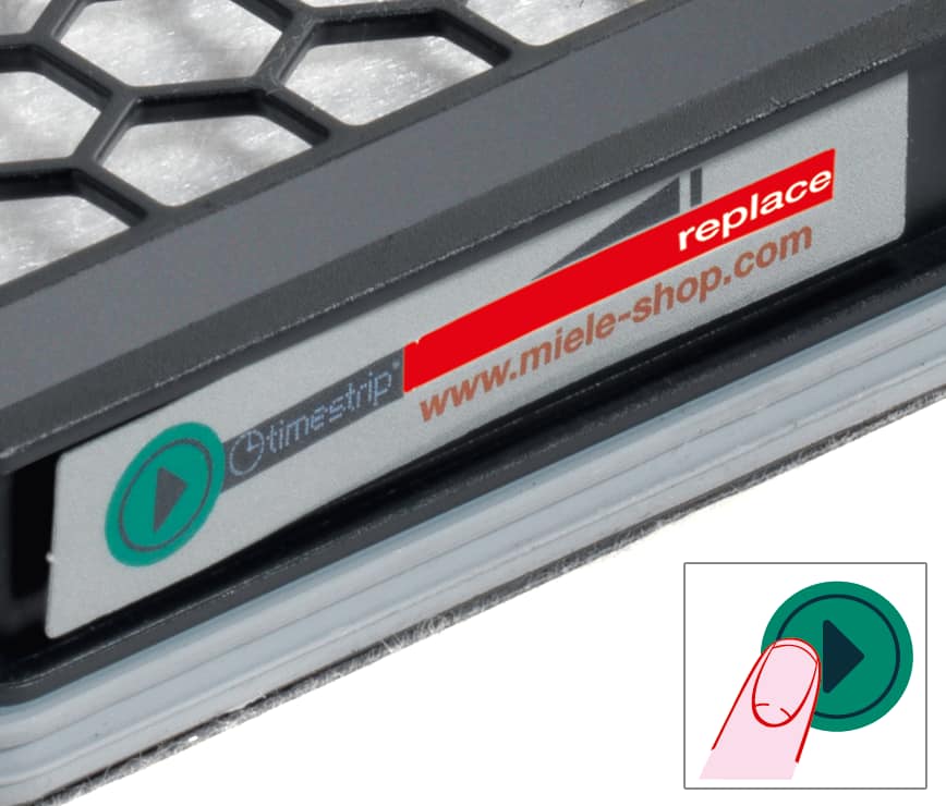 Miele SFAA30 Sf Aa 30 - Active Airclean Filter With Timestrip® For Effective Filtration Of Unpleasant Odors.