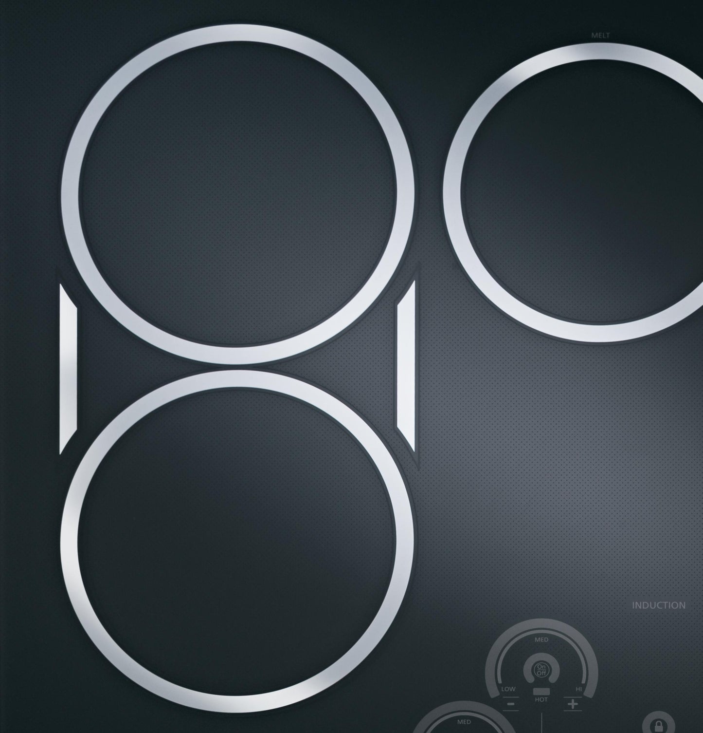 Monogram ZHU30RDJBB Monogram 30" Induction Cooktop