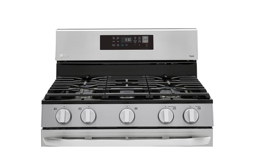 Lg LRGL5823S 5.8 Cu Ft. Smart Wi-Fi Enabled Fan Convection Gas Range With Air Fry & Easyclean®