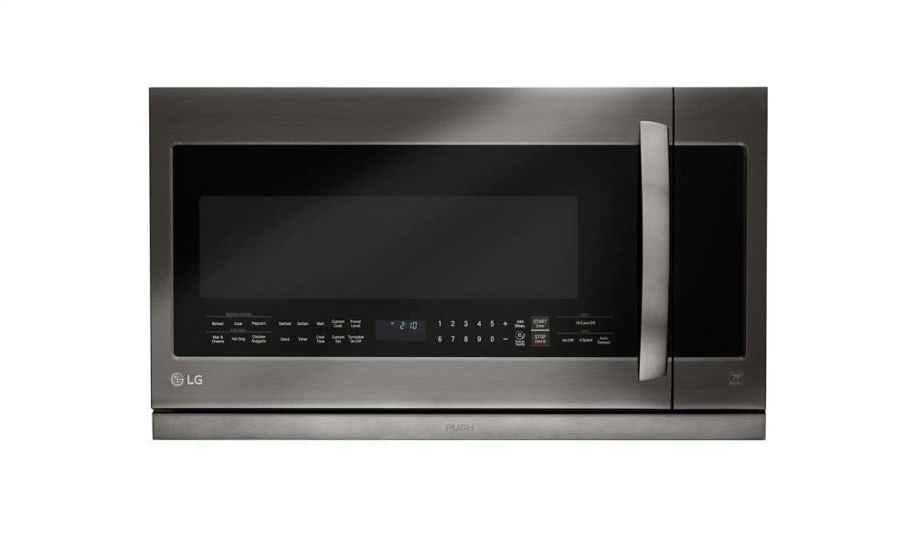 Lg LMHM2237BD Lg Black Stainless Steel Series 2.2 Cu.Ft. Over-The-Range Microwave Oven