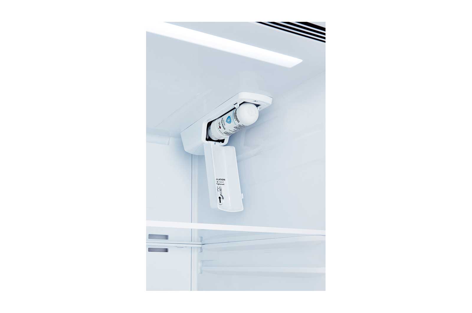 Lg LRSXS2706B 27 Cu. Ft. Side-By-Side Refrigerator With Smooth Touch Ice Dispenser