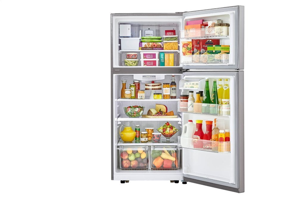 Lg LTCS20030S 20 Cu. Ft. Top Freezer Refrigerator