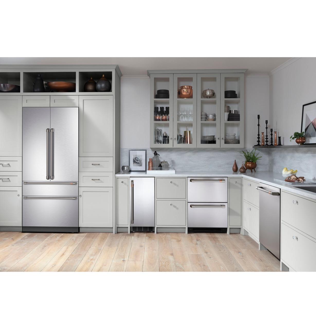 Cafe CIP36NP2VS1 Café&#8482; 36" Integrated French-Door Refrigerator