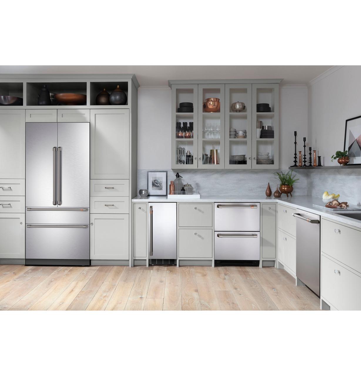 Cafe CIP36NP2VS1 Café™ 36" Integrated French-Door Refrigerator