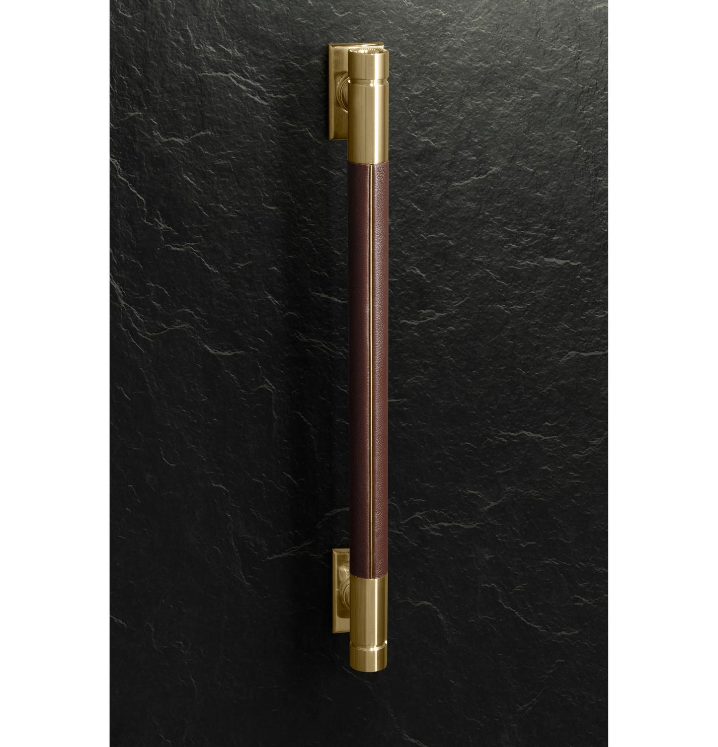 Monogram ZKSP1H1BVB1 Monogram Column Handle Kit Brass Designer Collection