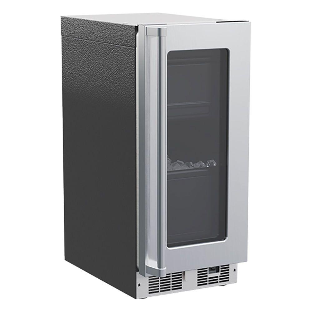 Marvel MPCP415SG01A 15 Inch Marvel Professional Clear Ice Machine With Pump Included With Door Style - Stainless Steel Frame Glass