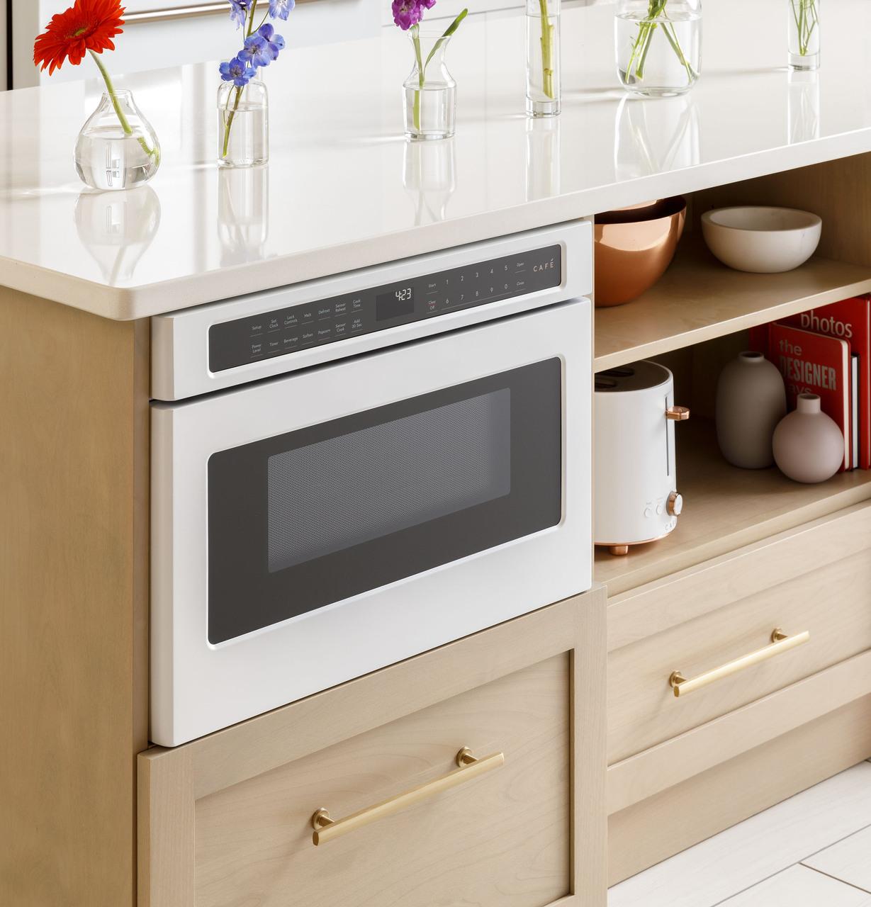 Cafe CWL112P2RS1 Café&#8482; Built-In Microwave Drawer Oven