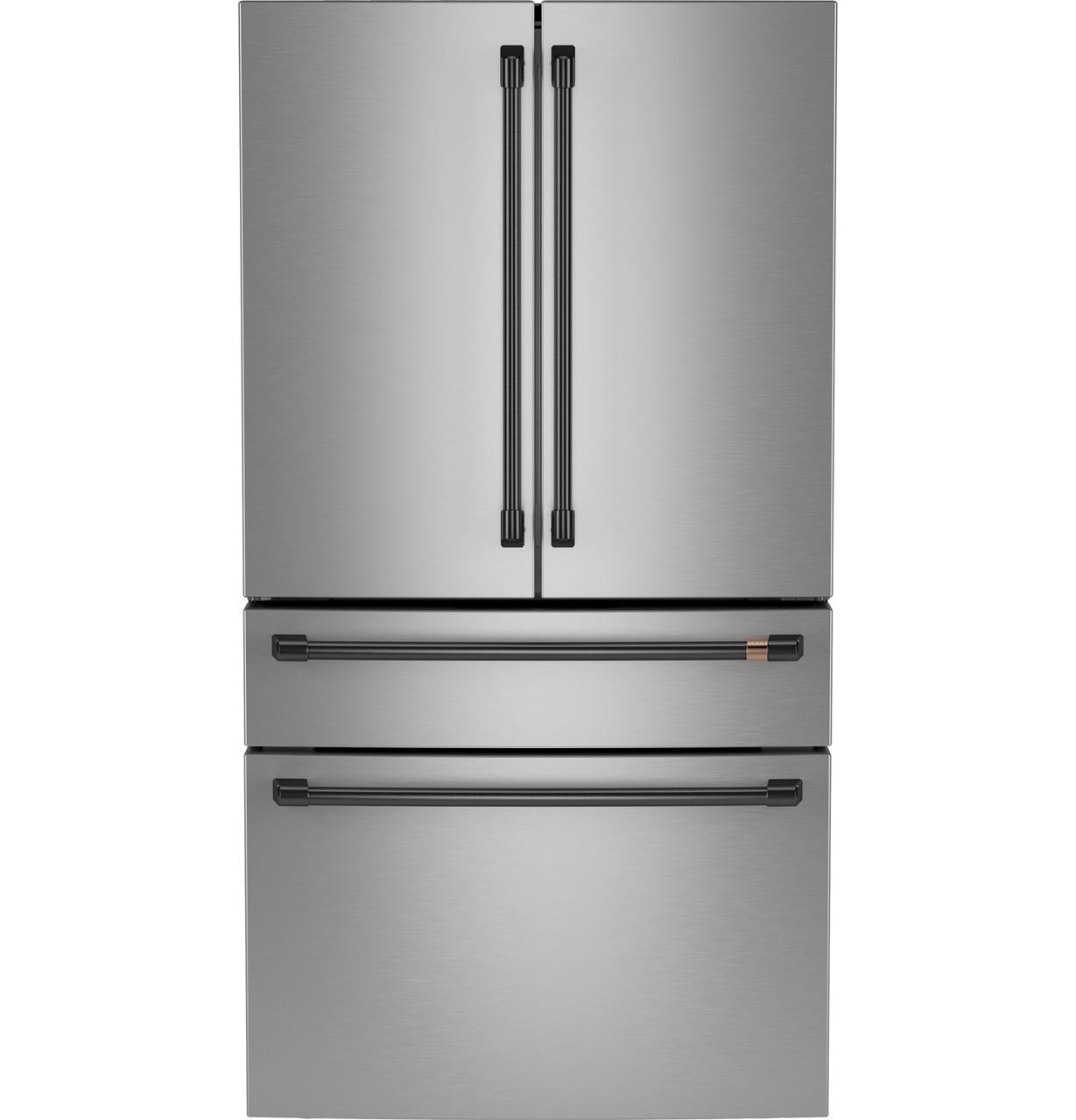 Cafe CGE29DP2TS1 Café&#8482; Energy Star® 28.7 Cu. Ft. Smart 4-Door French-Door Refrigerator With Dual-Dispense Autofill Pitcher