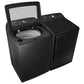 Samsung WA52A5500AV 5.2 Cu. Ft. Large Capacity Smart Top Load Washer With Super Speed Wash In Brushed Black