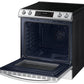 Samsung NE63CB831512 Bespoke 6.3 Cu. Ft. Smart Slide-In Electric Range With Air Fry & Convection In White Glass