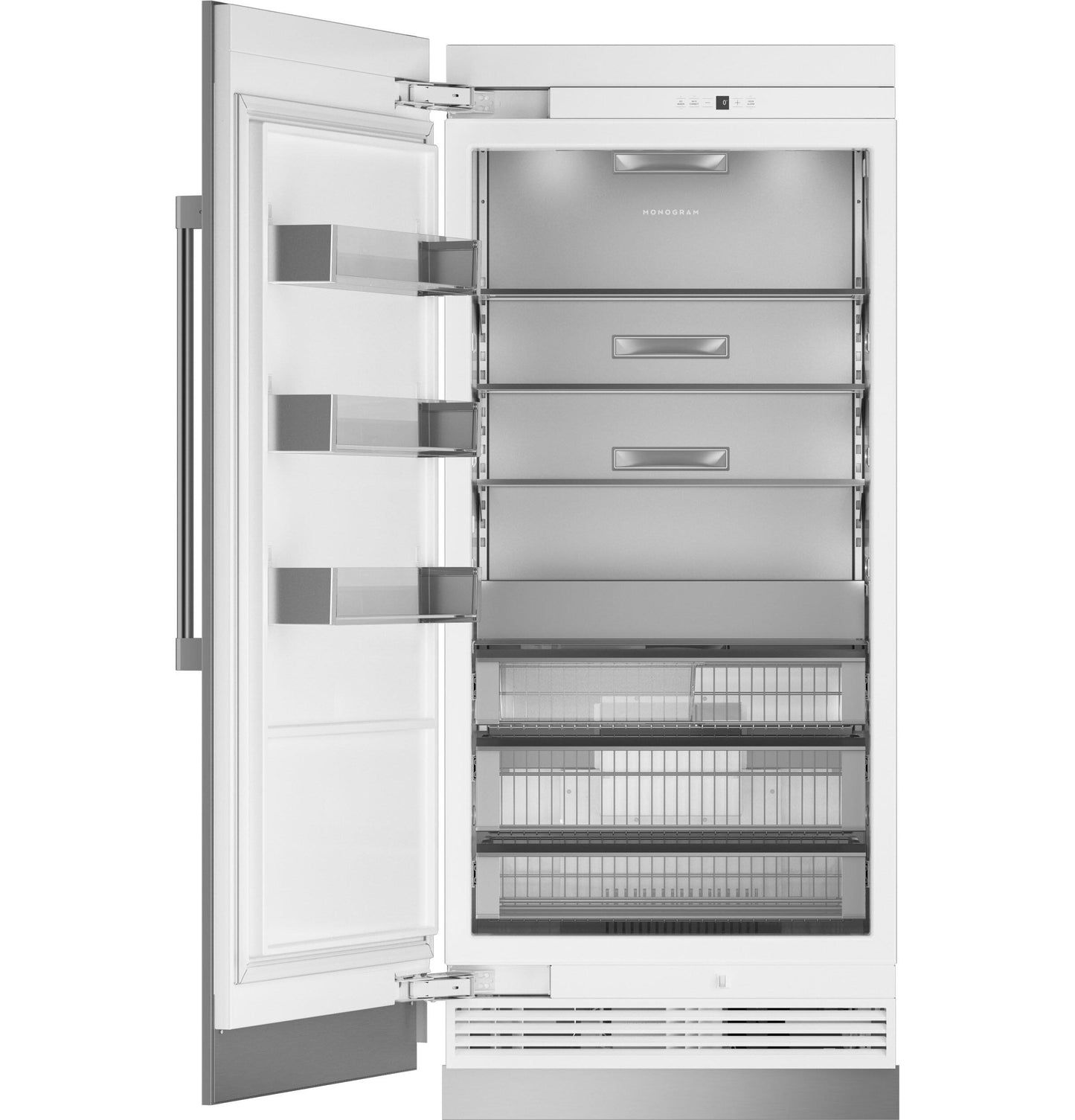 Monogram ZIF361NBRII Monogram 36" Smart Integrated Column Freezer