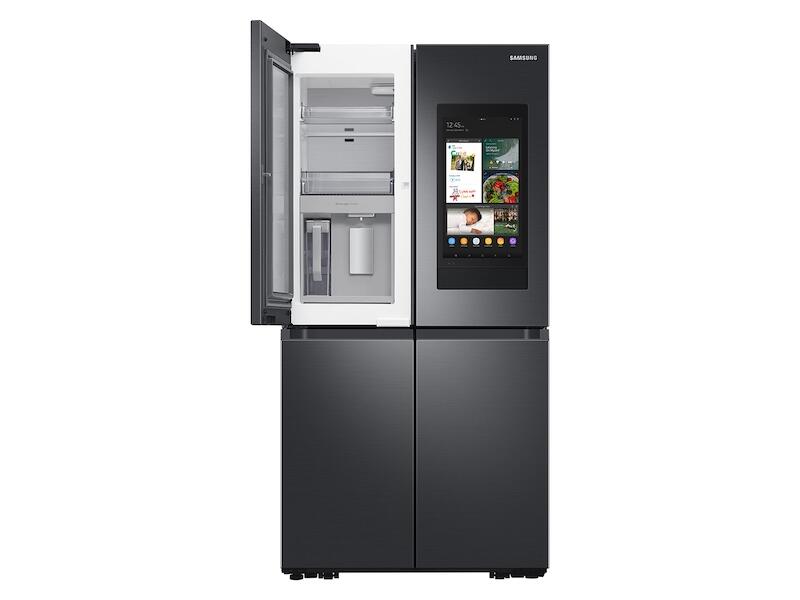 Samsung RF23A9771SG 23 Cu. Ft. Smart Counter Depth 4-Door Flex&#8482; Refrigerator With Family Hub&#8482; And Beverage Center In Black Stainless Steel