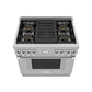 Thermador PRD364WLHU 36-Inch Pro Harmony® Standard Depth Dual Fuel Range