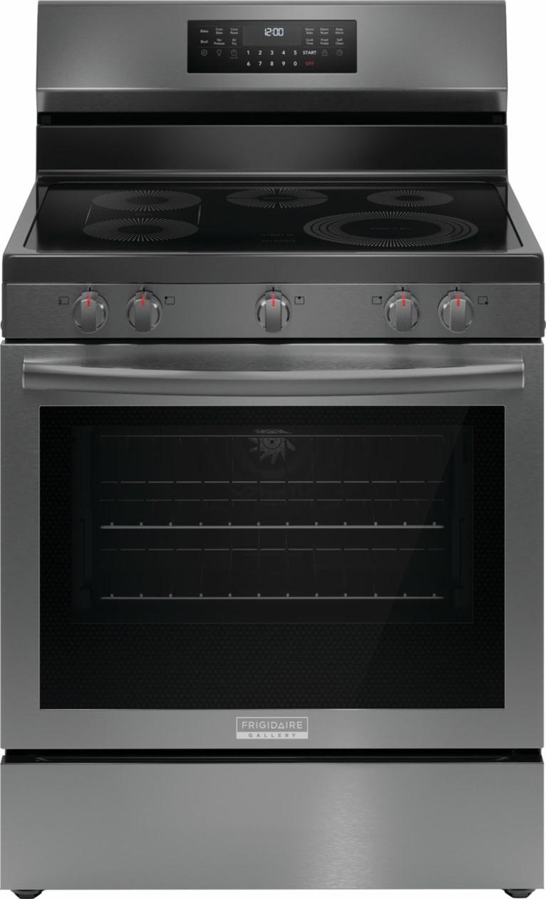 Frigidaire GCRE3060BD Frigidaire Gallery 30" Rear Control Electric Range With Total Convection