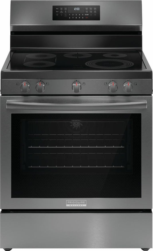 Frigidaire GCRE3060BD Frigidaire Gallery 30" Rear Control Electric Range With Total Convection