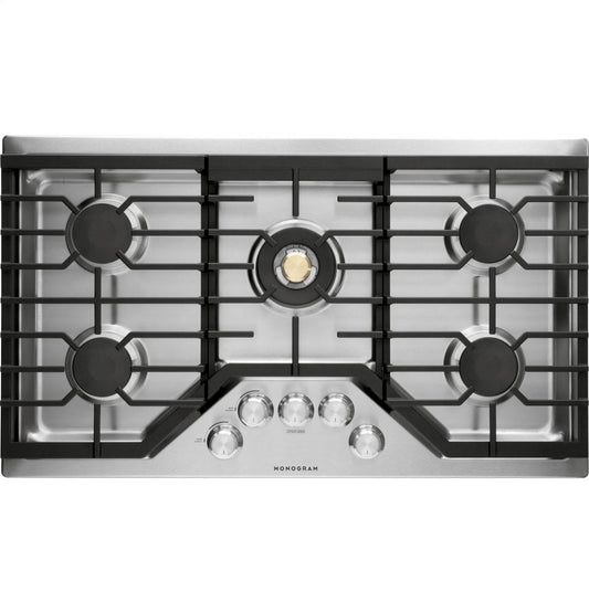 Monogram ZGU36RSLSS Monogram 36" Deep-Recessed Gas Cooktop (Natural Gas)