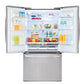 Lg LFXC22526S 22 Cu. Ft. Smart Wi-Fi Enabled French Door Counter-Depth Refrigerator