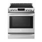 Lg LSE4615ST 6.3 Cu. Ft. Smart Wi-Fi Enabled Electric Slide-In Range With Probake Convection®
